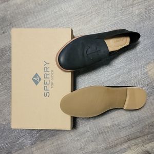 NEW Women's Size 9 SPERRY Seaport Levy Black